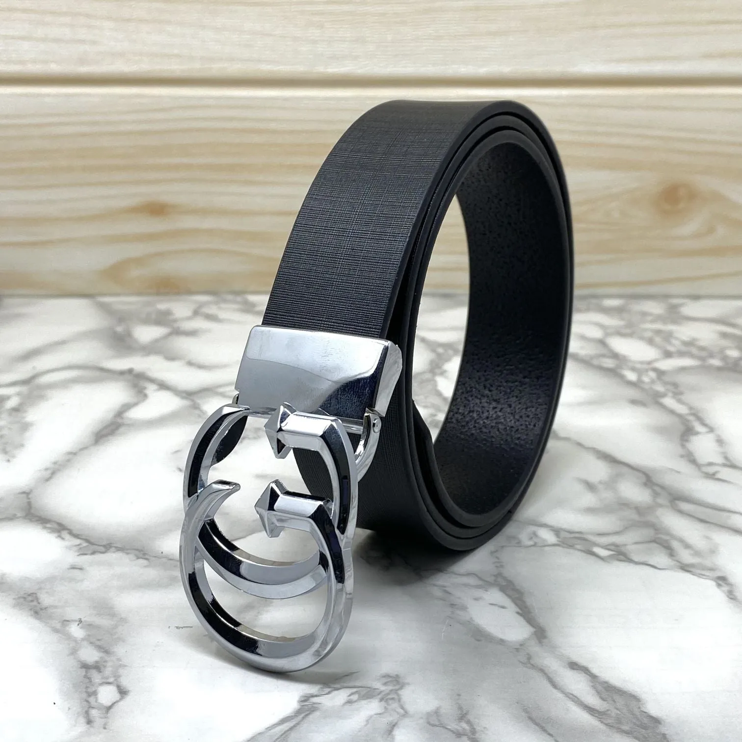 Stylish New Arrival GG Letter Pure Leather Belt-JonasParamount