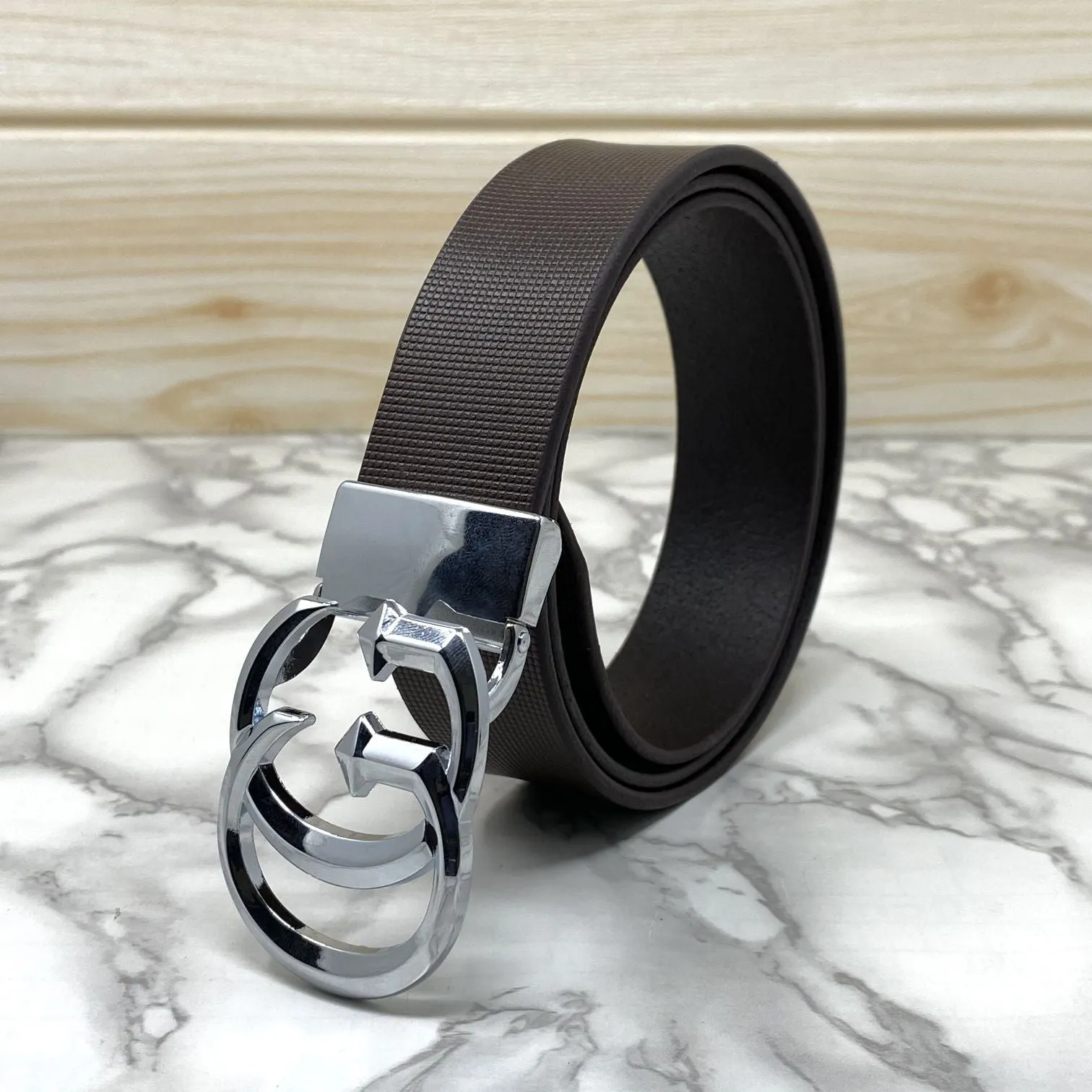 Stylish New Arrival GG Letter Pure Leather Belt-JonasParamount