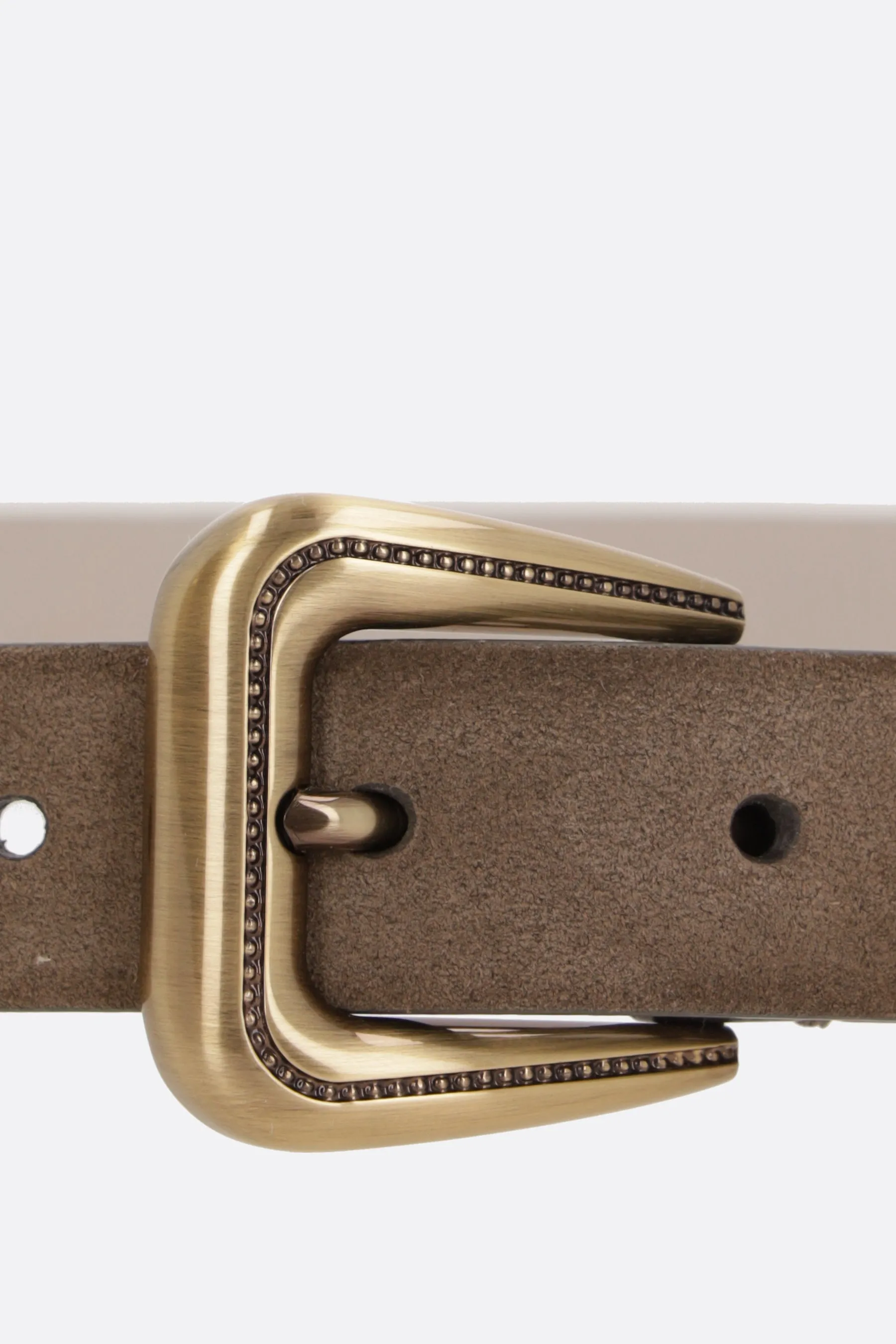 Suede Thin Belt