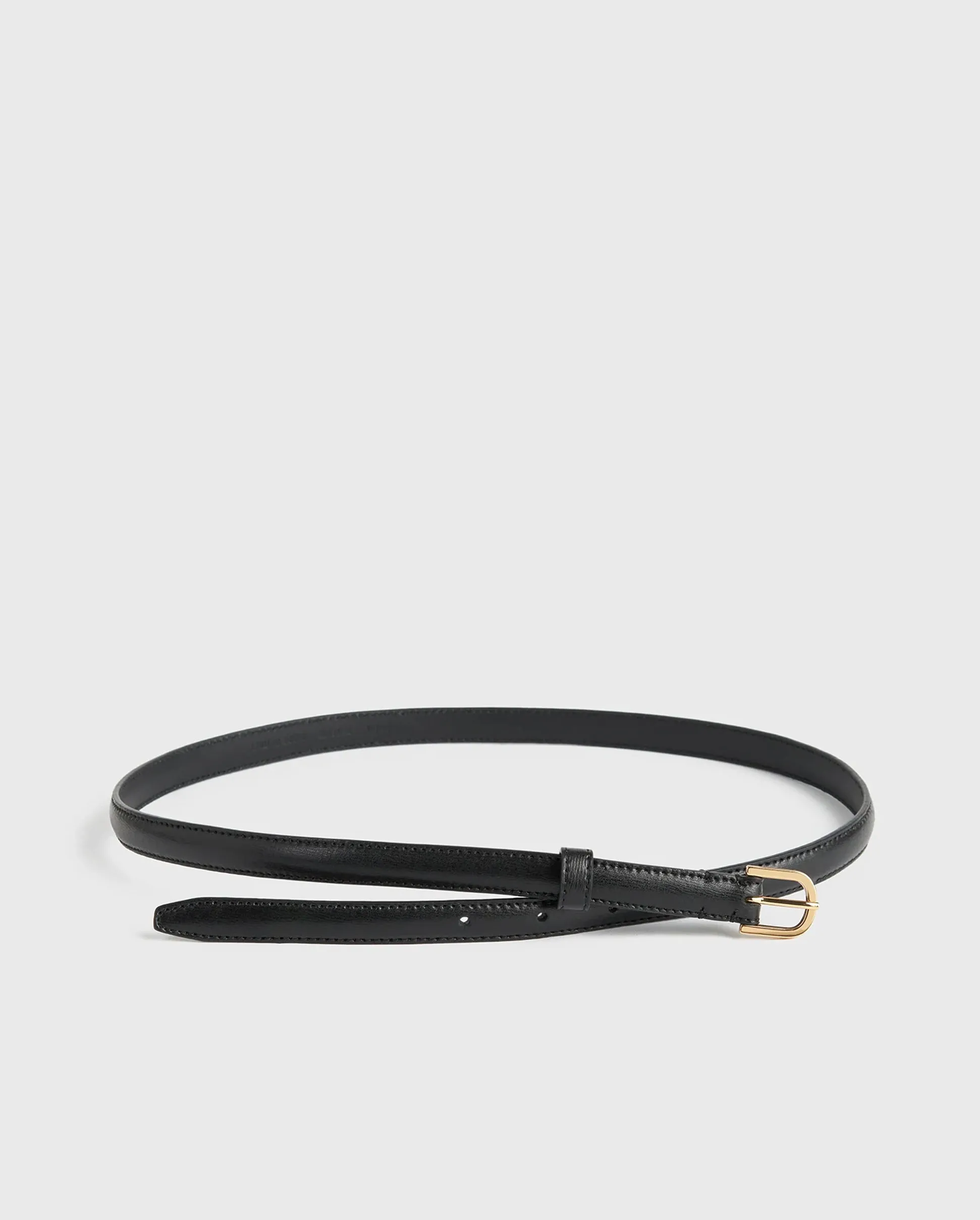 THIN TROUSER BELT / BLACK