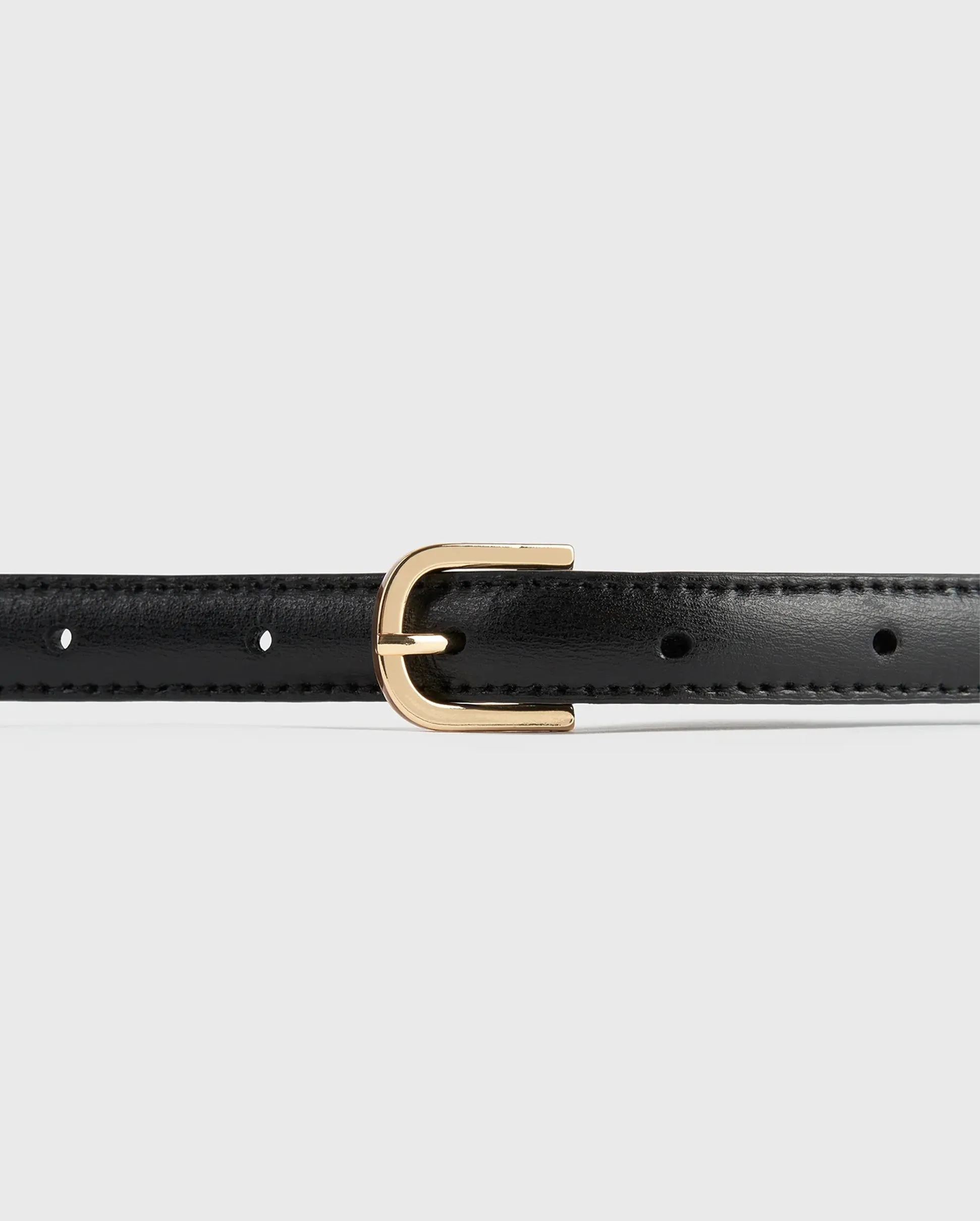 THIN TROUSER BELT / BLACK