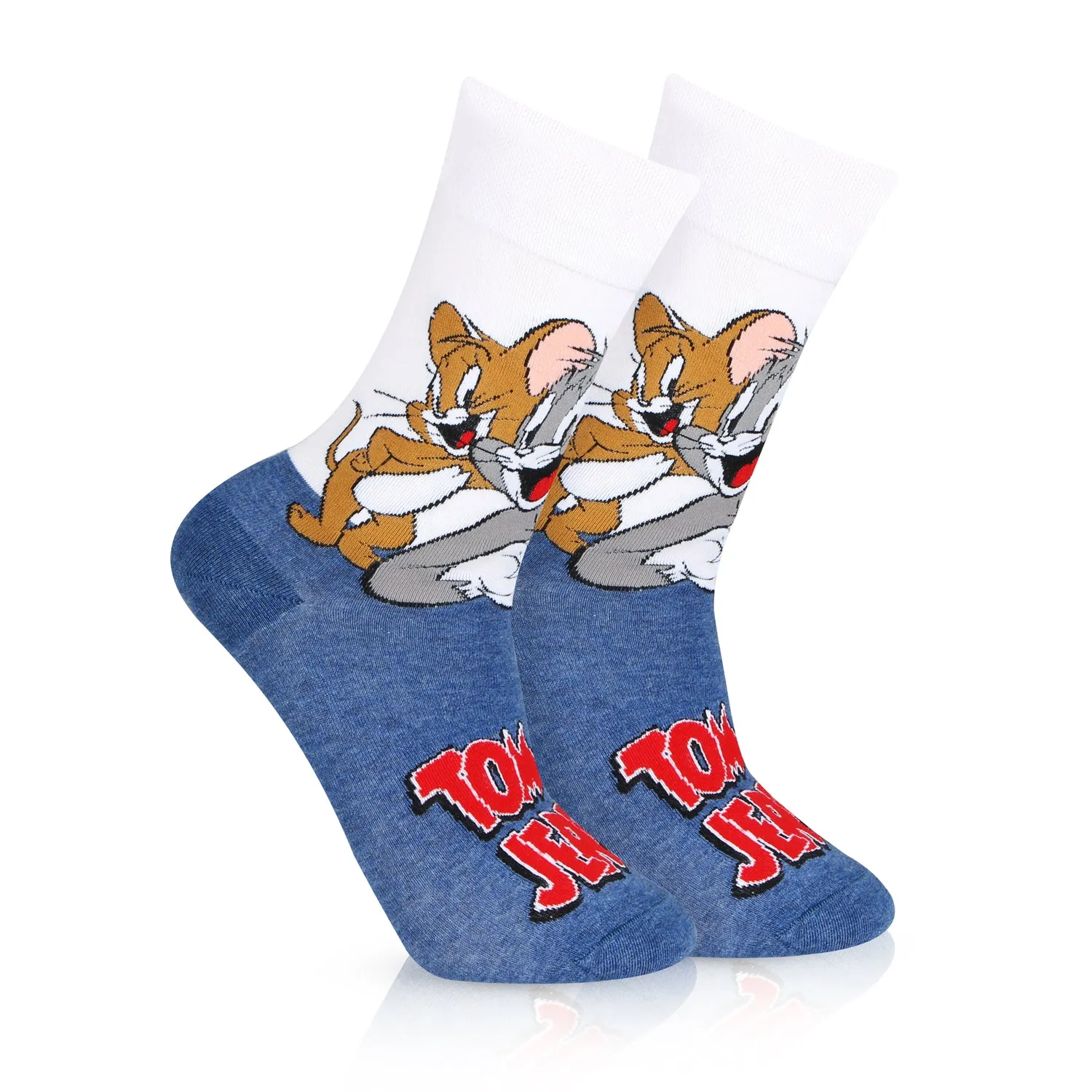 Tom & Jerry Unisex Cotton Socks