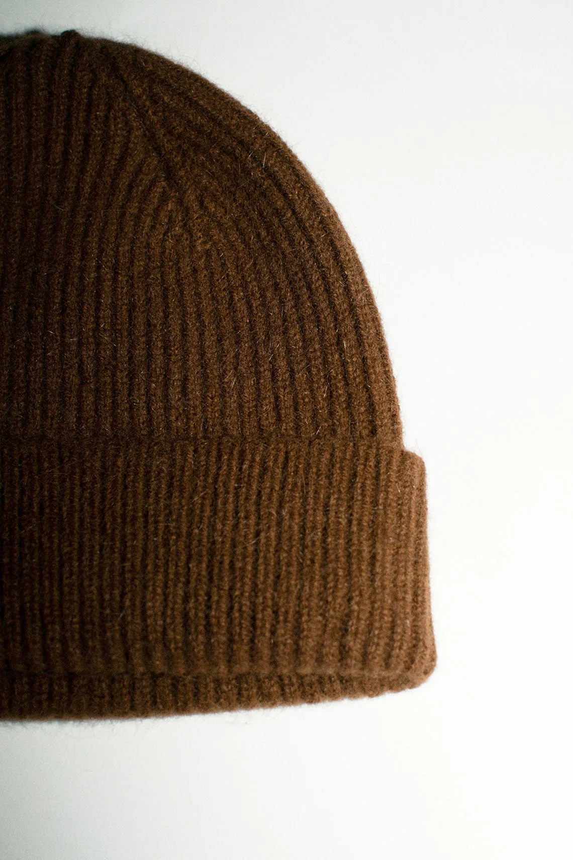 Walnut Rib Beanie