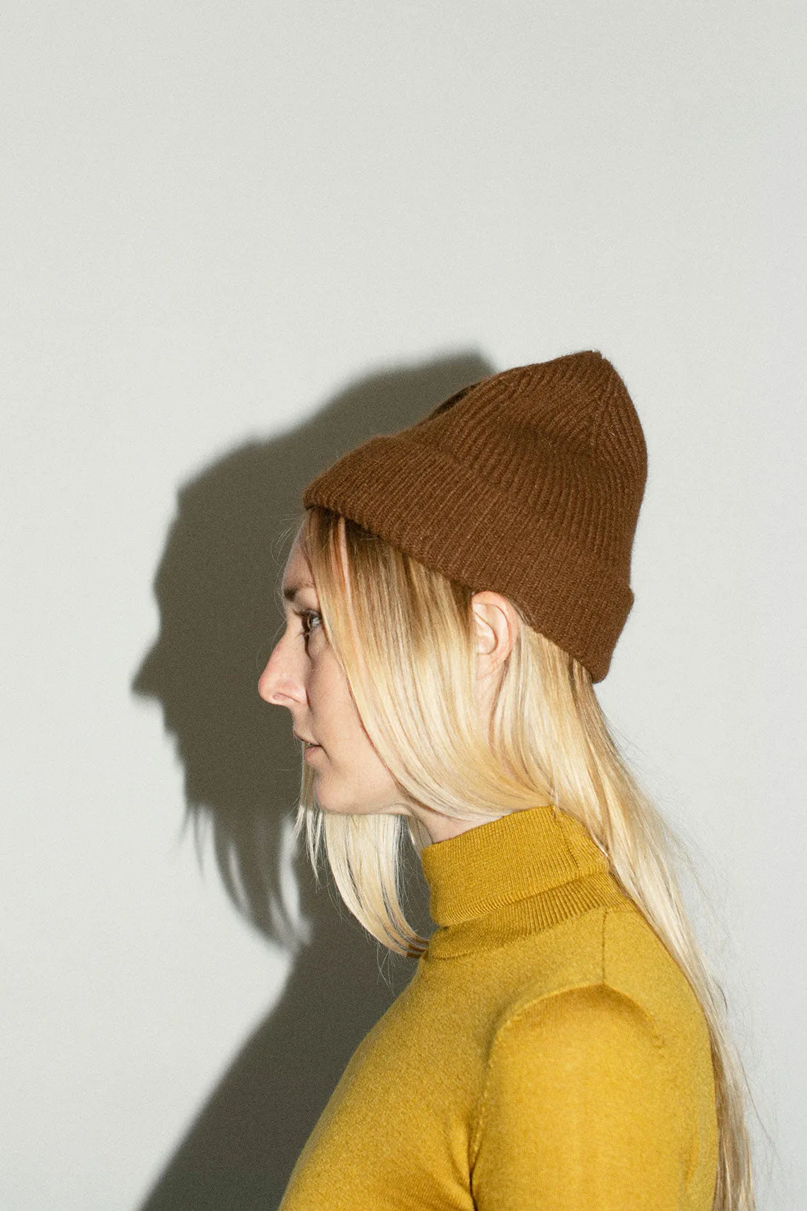 Walnut Rib Beanie