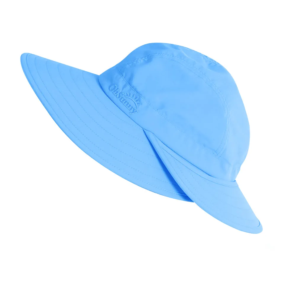 Women's Double Side Brim Sun Protective Hat UPF 50  Bucket Cap