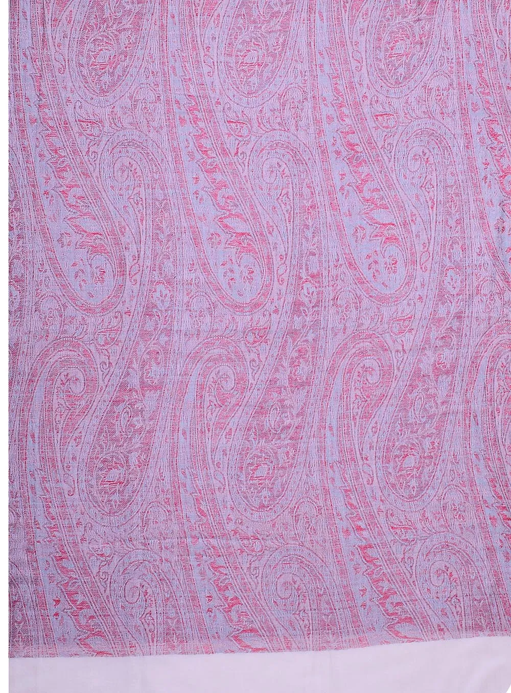 Women's Gift Paisley Wool Shawl Wrap India Clothing (80 x 40 inches)