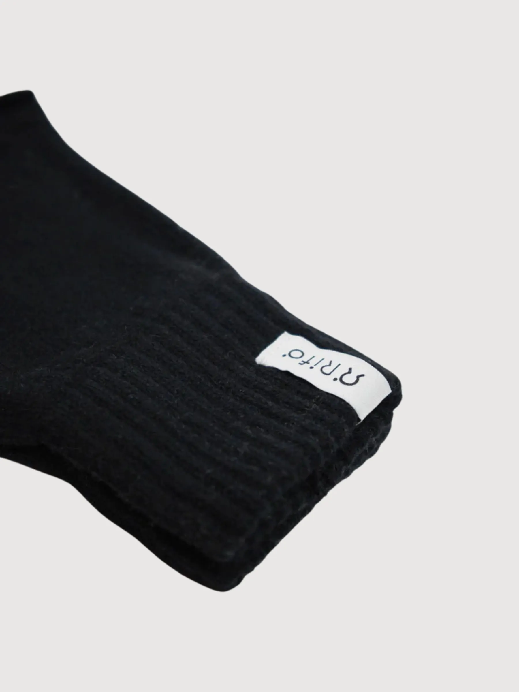 Women's Recycled Wool Fingerless Gloves Sasha | Rifò