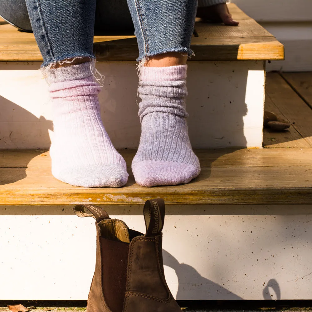 Women's Rose Quartz Camp Socks